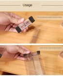 Conjunto de 2 Divisores de Gaveta Ajustáveis