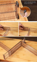 Conjunto de 2 Divisores de Gaveta Ajustáveis